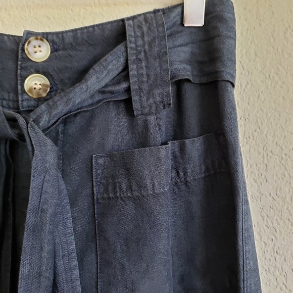 SHOW ME YOUR MUMU Lasso Midnight Chambray Pants S - Picture 4 of 8